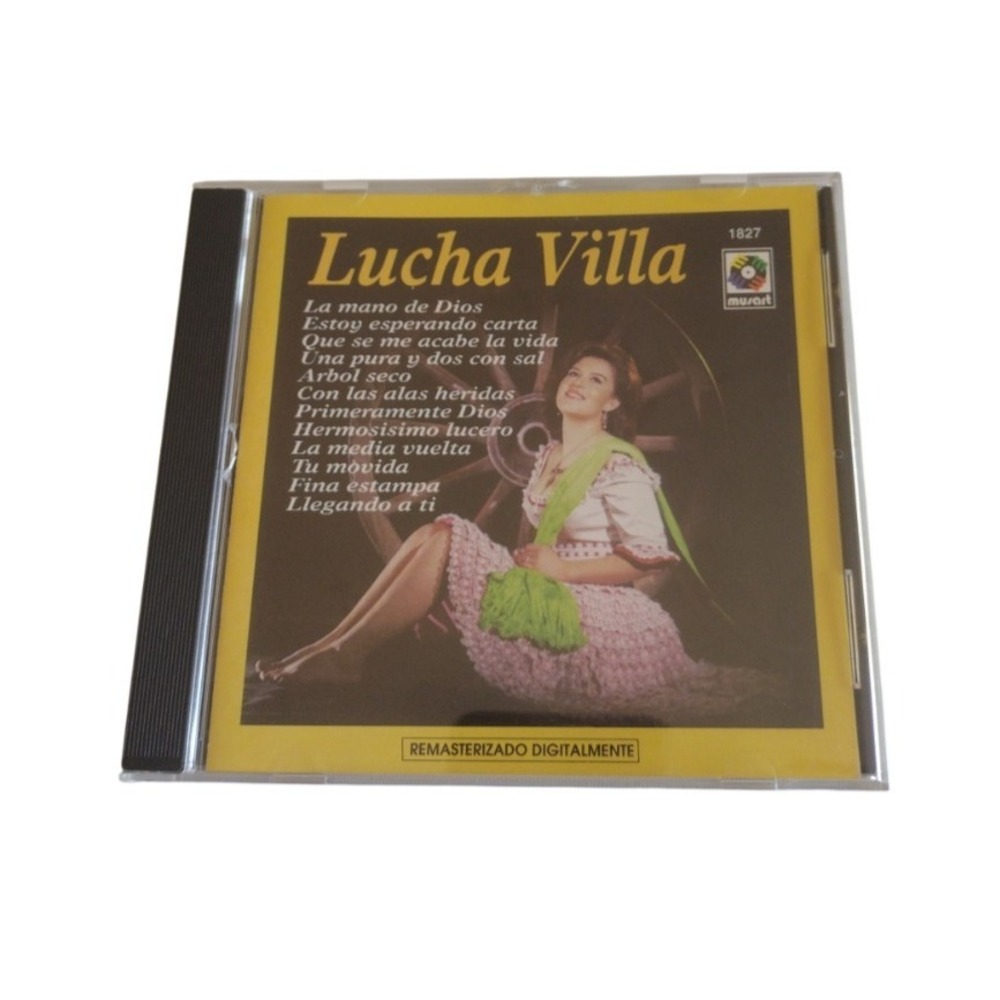 Lucha Villa -‎ Mano De Dios 1998 Discos Musart Remasterizado Digitalmente